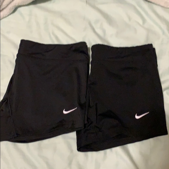 Nike Pants - 2 Pairs Nike Spandex Shorts